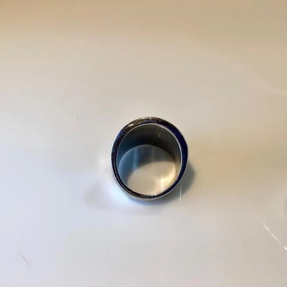 Massive Crystal Statement Ring